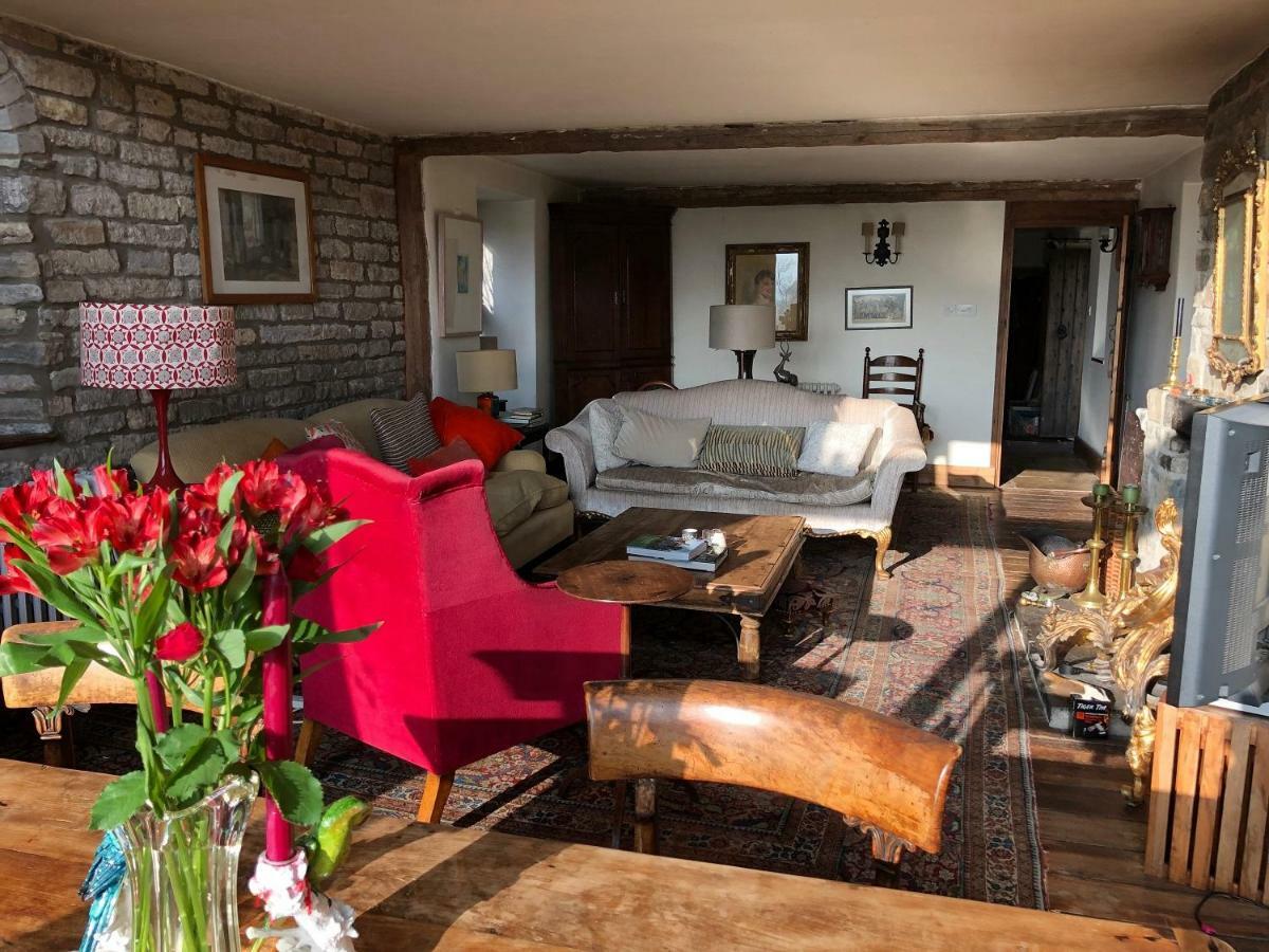 Peaceful Stone Barn Conversion In Somerset Villa Hurcot Buitenkant foto